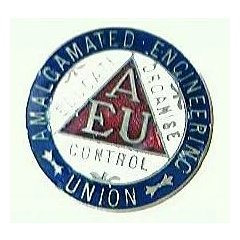 Vintage Amalgamated Engineers Union Badge
