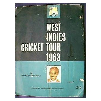 West Indies Cricket Team Tour of England 1963 Program