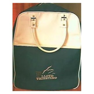 Vintage Lloyd Triestino Shipping Advertising Carry Bag