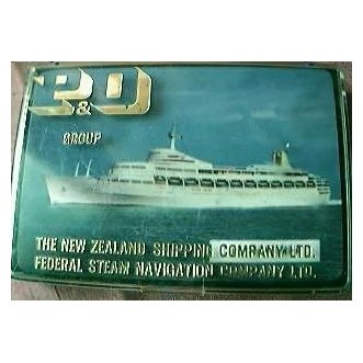 Set of 6 P& O NZ Shipping Lines Coasters