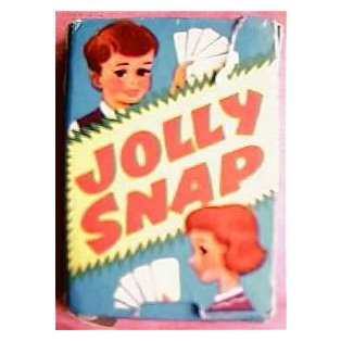 Vintage 1950's JOLLY SNAP Children's Card Game