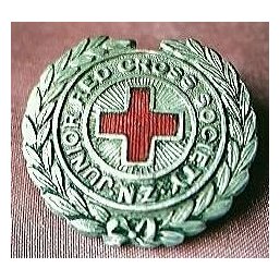 Vintage Junior Red Cross Badge New Zealand