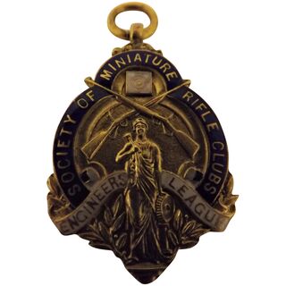 Rifle Shooting Medal - England 1935