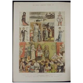 Children's Christmas Theatricals At The Squires - The Graphic 1880