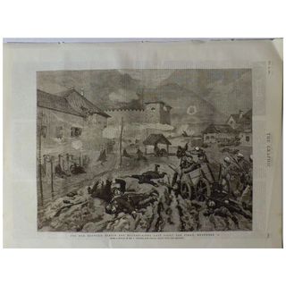 The Graphic 1885- The War Between Servia & Bulgaria