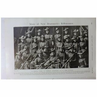 New Brunswick's Riflewomen -The Army and Navy Illustrated 1900