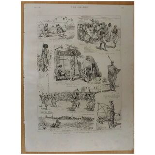 The Town And People Of Zaila, Somali Coast - The Graphic 1887