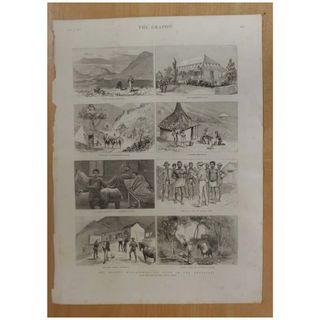 Recent Gold Discoveries In The Transvaal -The Graphic 1887