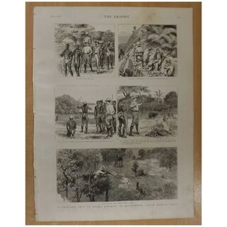 A Shooting Trip In Bengal, India, - The GRAPHIC 1887