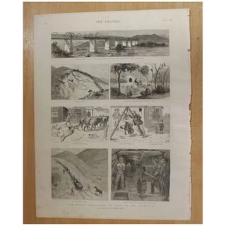 Discoveries Of Gold In The Transvaal - The Graphic 1887