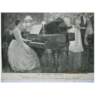My Birthday Present - Illustrated London News 1883