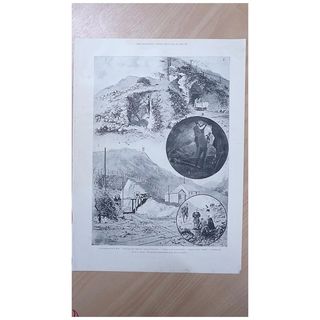 Full Page Illustrated London News 1895 