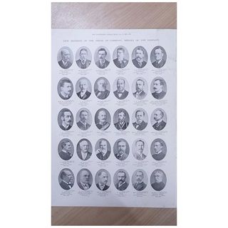 Full Page Illustrated London News 1895 