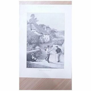 Full Page Illustrated London News 1895 