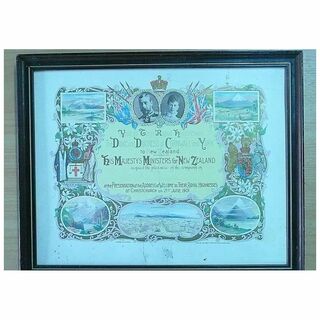 1901 Duke & Duchess of Cornwall Invitation