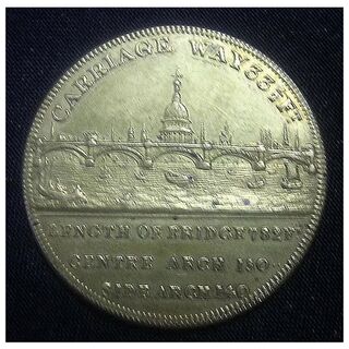 1831 Medallion Commemorating The Opening of The New London Bridge