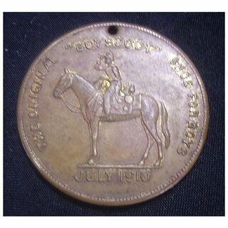 1910 BOYSCOUT Medallion From Excelsior Shoes Portsmouth