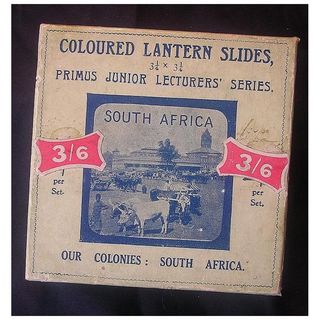VICTORIAN Primus Lantern Slides Of The Cape Colony