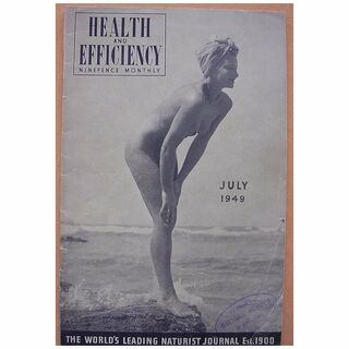 Vintage 1949 'Health & Efficiency' English Nudist Magazine