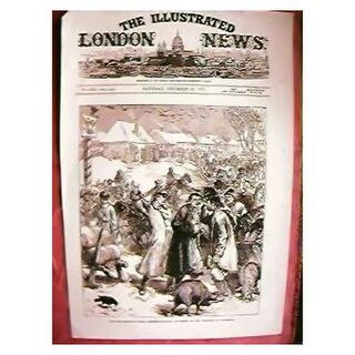 The London IIlustrated News Front Page December 23rd 1876