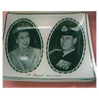 Royal Souvenir QE11 and Duke Edinburgh