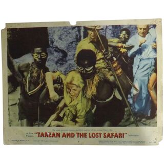 TARZAN and The Lost Safari - 3 Lobby Cards