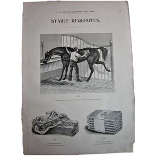 MOSEMAN'S Original Illustrated Guide Page - Circa 1892
