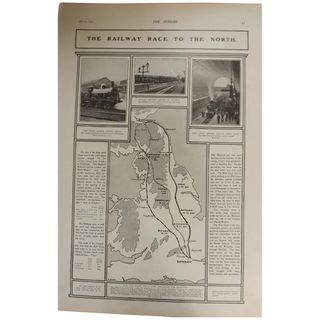 Original Bird's Custard Advertisement -The Sphere June 1901