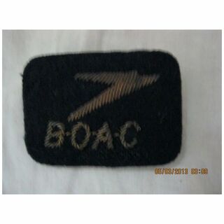 BOAC Cloth Badge