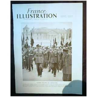 ORIGINAL DE GAULLE Feature Page' From L ' Illustration French Magazine 1947