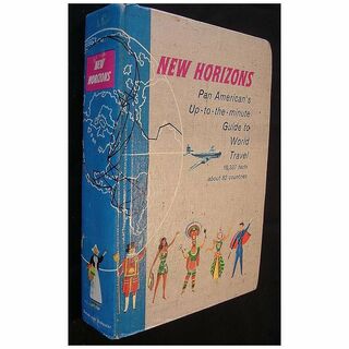 Vintage 1956 Pan American 'New Horizons' World Travel Guide