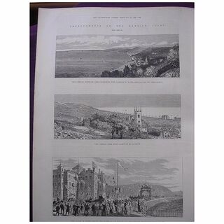 'Improvements On The Kentish Coast' - Illustrated London News Oct. 22 1881