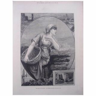 'The Turn Of The Tide' From The Illustrated London News June 1881