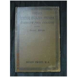 Second Middle English PRIMER (Extracts from Chaucer) 1892