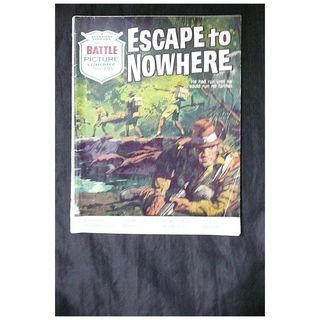 Six 1960's Small Format English War Comics