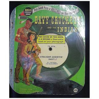 Magic Talking Book 'Davy Crockett and The Indians'