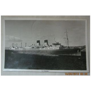 USSCo -Liner T.SS. Monowai - Postcard