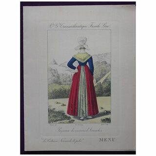 Paquebot Bretagne - French Line...Menu June 1937