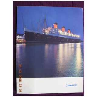 Cunard Liner Queen Mary Menu May 1967