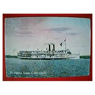 Vintage Postcard Canadian Steamer 