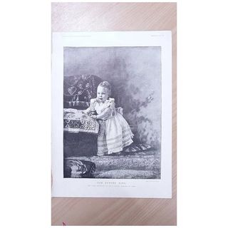 Our Future King - First Birthday of H.R.H. Prince Edward of York - Born 1841
