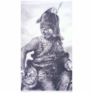 'German Marshal Hans Joachim Von Zietin' Full Page from The London Illustrated News 1895