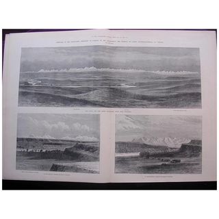 'Sketches In The North West Territory Of Canada' - Illustrated London News Nov. 26 1881