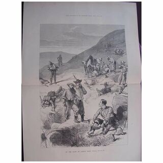 TRANSVAAL WAR 'On The Slope Of Laing's Neck