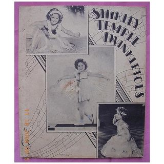 Vintage 1934 Shirley Temple Book 