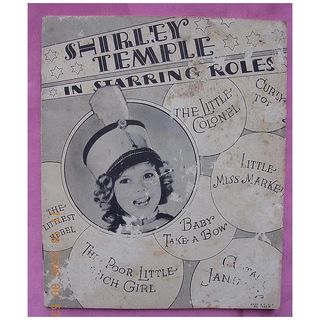 Vintage 1934 Shirley Temple Book 