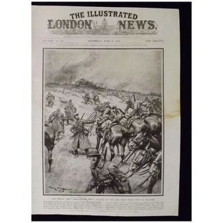 WWI French Army's Magnificent Fight - Illustrated London News 1918