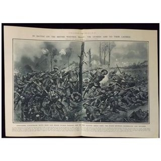 WWI - The Guards Add To Their Laurels - London Illustrated News 1918