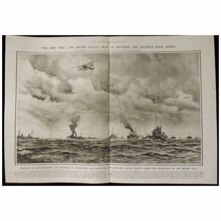 WWI -The Beef Trip Convoy -Illustrated London News 1918