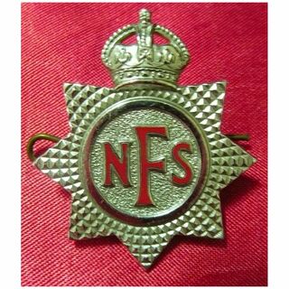 WWII National Fire Service Badge